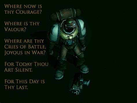 Dawn of War: Quotes.